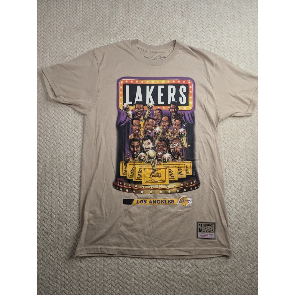 Mitchell & Ness - Vintage Lakers Caricature L.A. Lakers Showtime Magic Medium